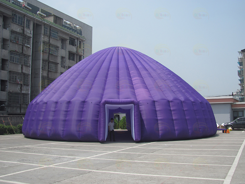 蒙古包充气帐篷实物图2 蒙古包充气帐篷2
